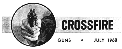 Crossfire Logo from GUNS Magazine, circa 1968